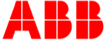 A solid red square with no other distinguishing features or details. The entire image is uniformly painted in a bright red color, symbolizing the strength and reliability of ABB's Power Systems.